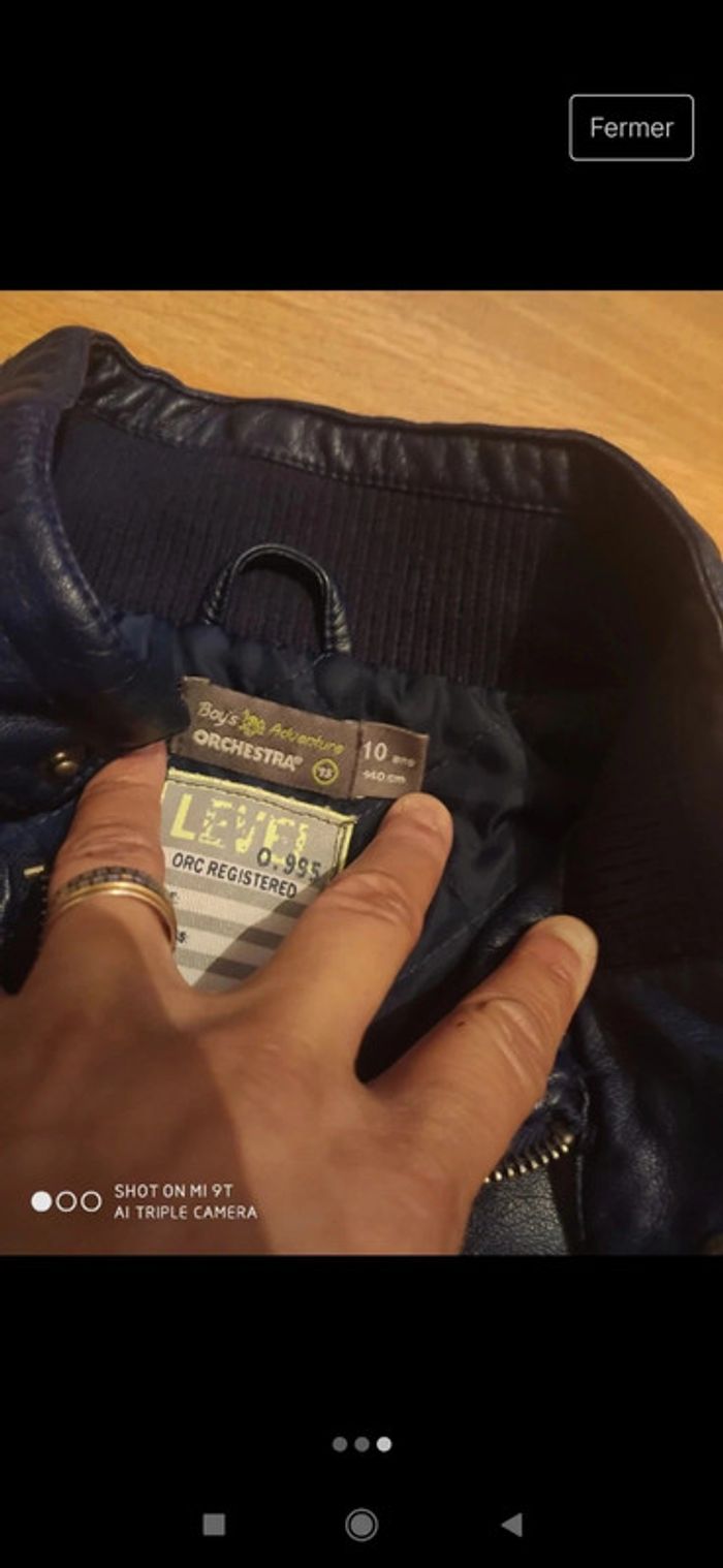 Veste manteau garçon 10ans - photo numéro 2