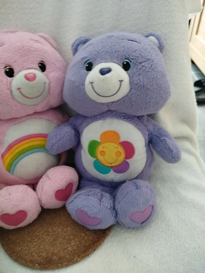 Lot de peluches Bisounours Care Bears - photo numéro 4