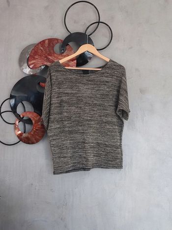 Tee-shirt manches courtes brillant Mim