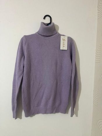 Pull col roulé neuve