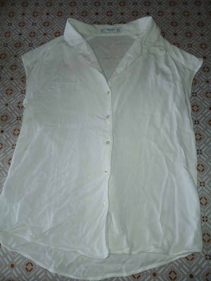 Chemise Mango sans manches