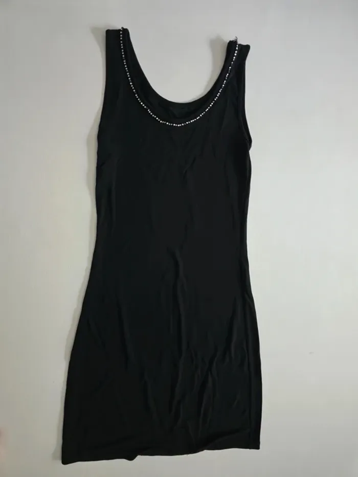 Robe noir doublée
