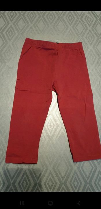 Legging 3/4 rose 4 ans