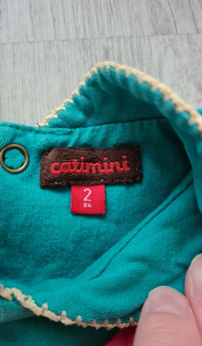 Robe à manches longues Catimini, 2 ans. - photo numéro 4