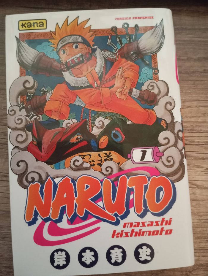 Manga Naruto tome 1