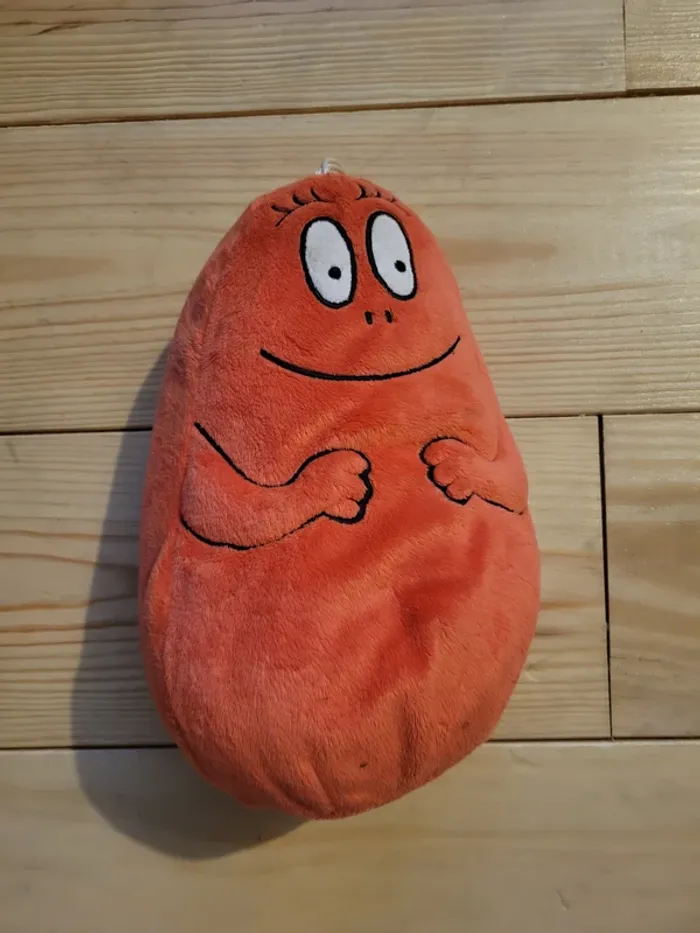 peluche Barbapapa rouge - photo numéro 2