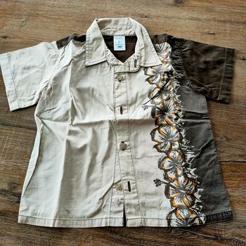 Chemise manches courtes garçon 18/24 mois