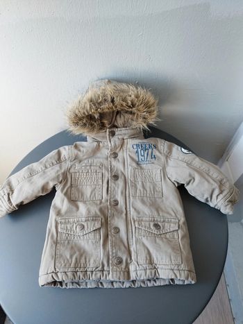 Manteau doudoune garçon taille 12 mois