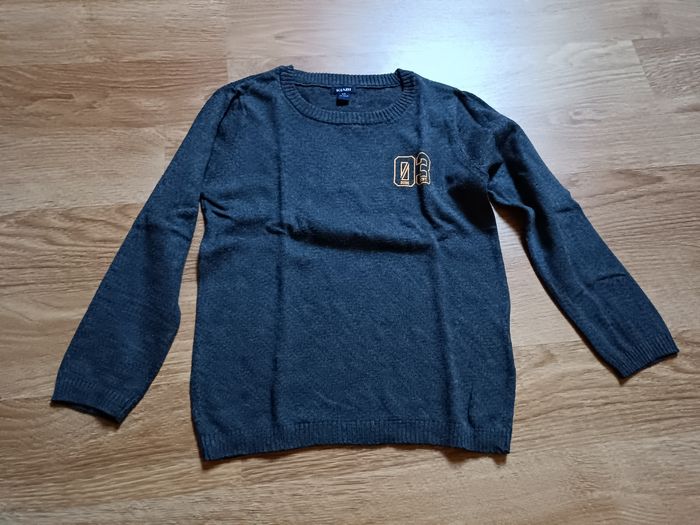Pull bleu, Kiabi, 6 ans
