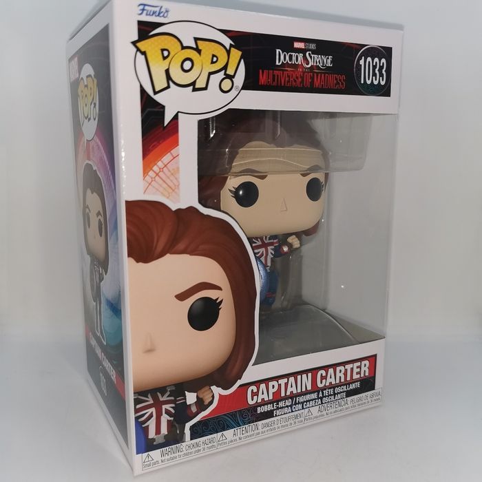 DOCTOR STRANGE 2 : FUNKO POP N 1033 CAPTAIN CARTER - photo numéro 2