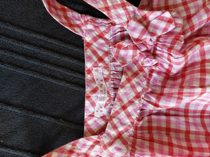 Robe imprimée petits carreaux - photo numéro 3