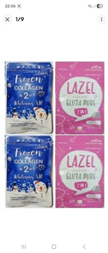 2 FROZEN COLLAGÈNE  2 LAZEL 