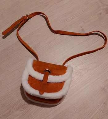 Sac bandoulière fourrure
