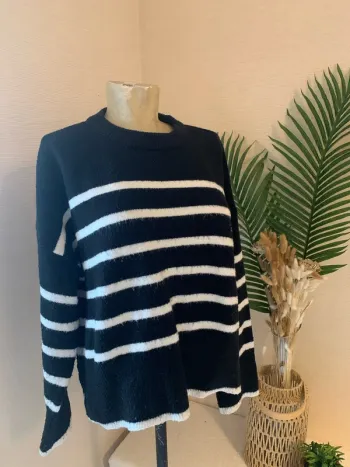 Pull col roulé femme