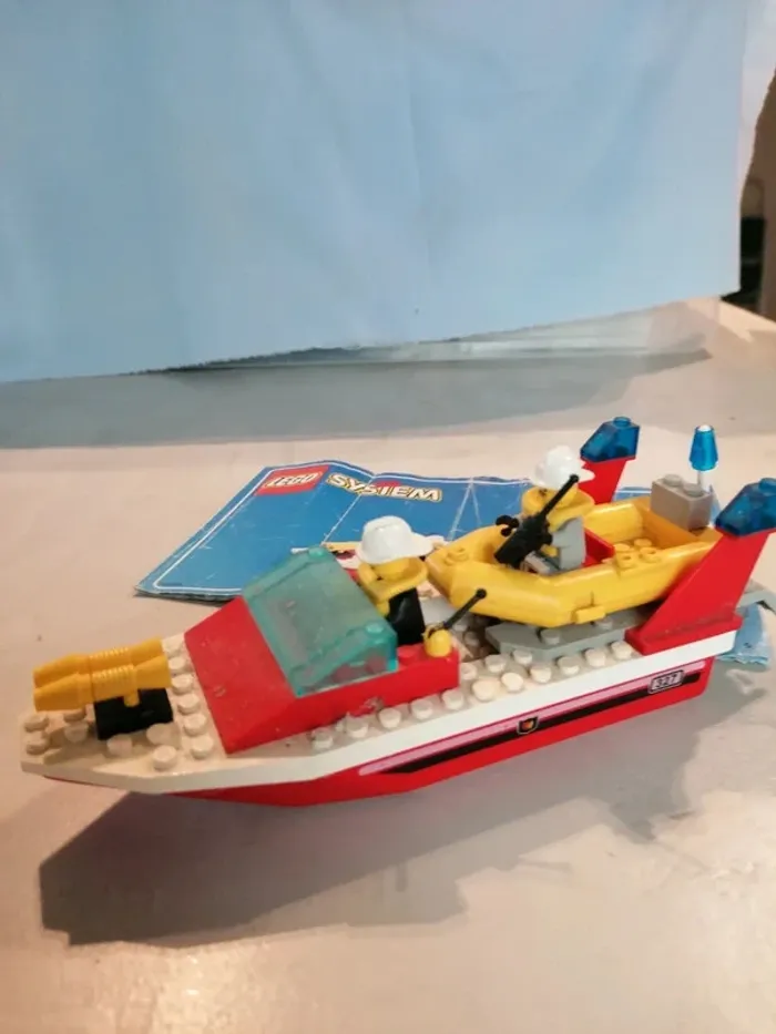 lego 6429 bateau des pompiers