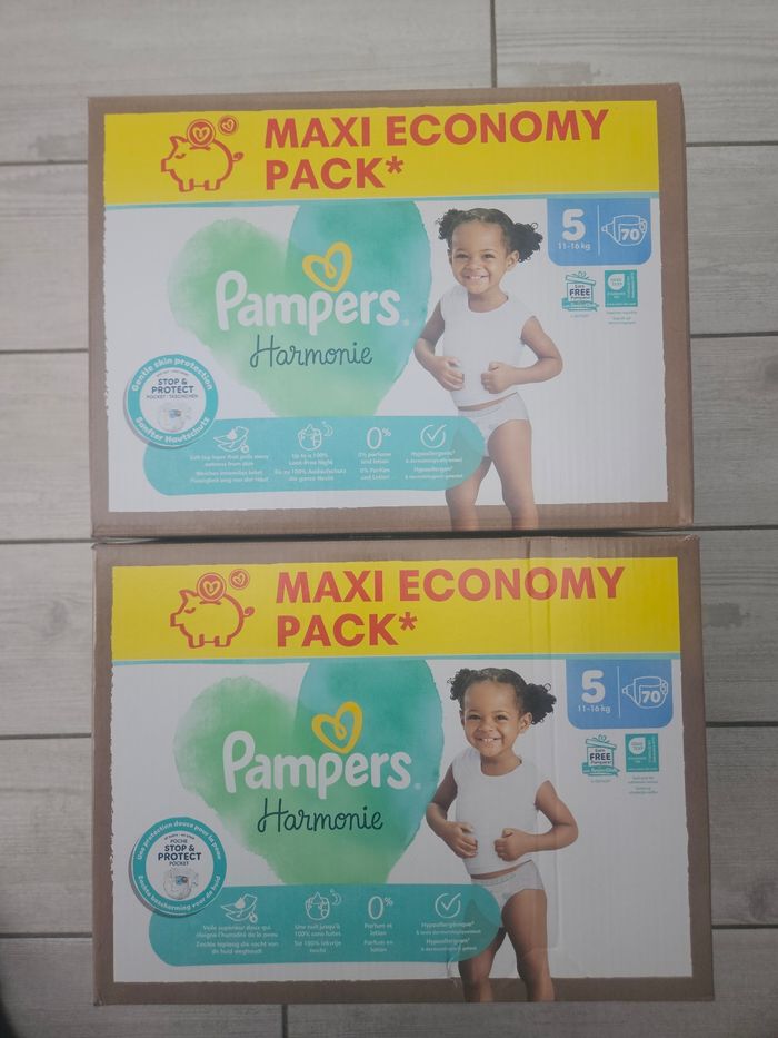 Pampers harmonie taille 5