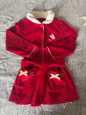 Robe de chambre Noël fille 98 cm sergent major
