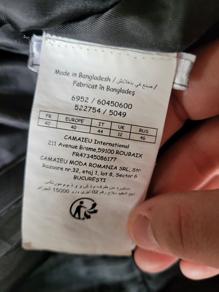 Jupe à carreaux taille 40 - photo numéro 4