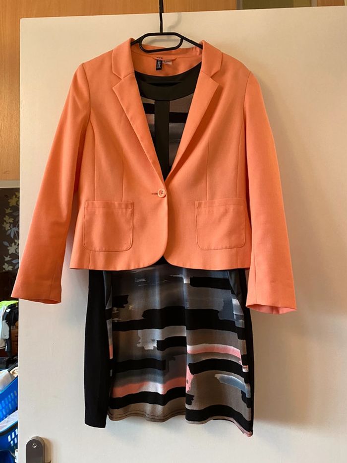 Ensemble Robe + Boléro Divided Taille 38 - photo numéro 2