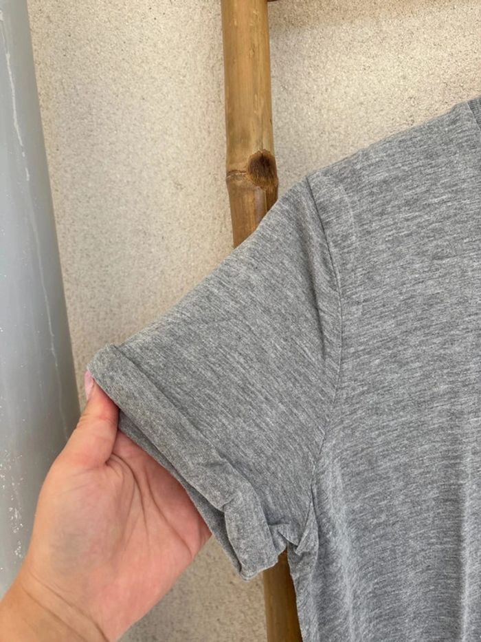 t-shirt gris superdry taille 38 - photo numéro 3