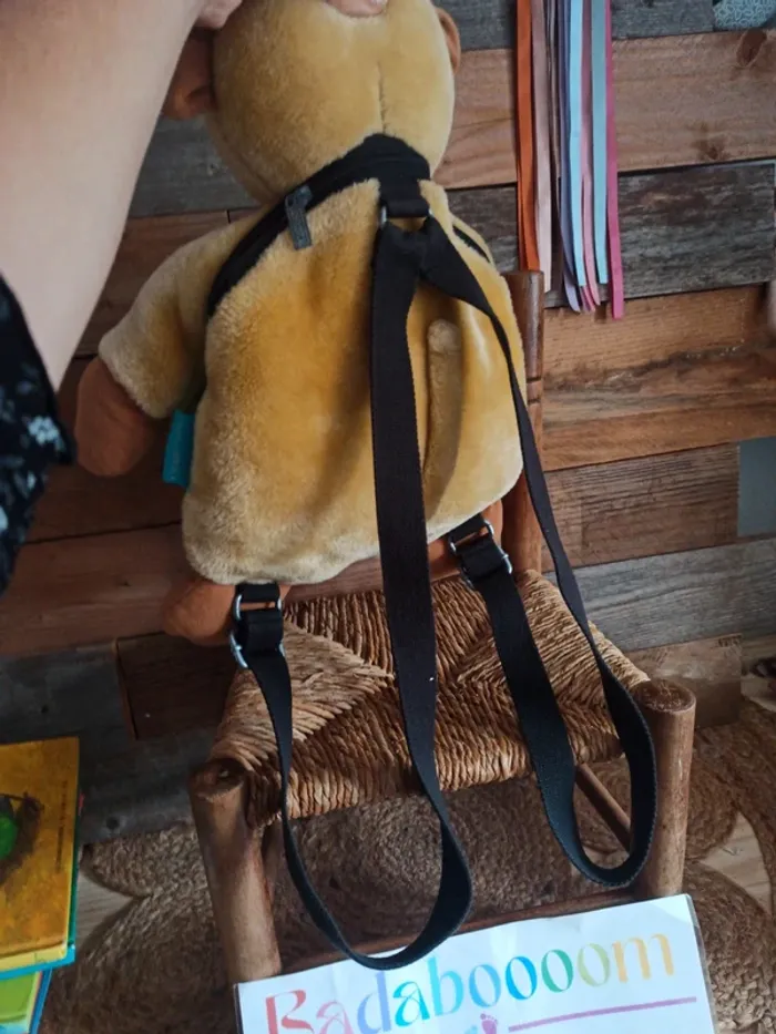 Sac a dos singe Kipling vintage tbe - photo numéro 4