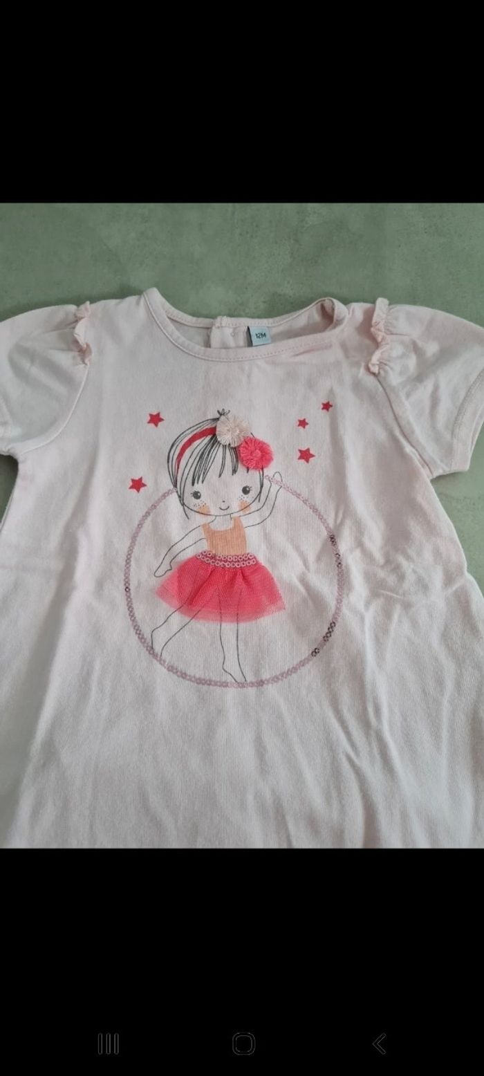 Ensemble 2 pièces t-shirt manches courtes leggings - photo numéro 3