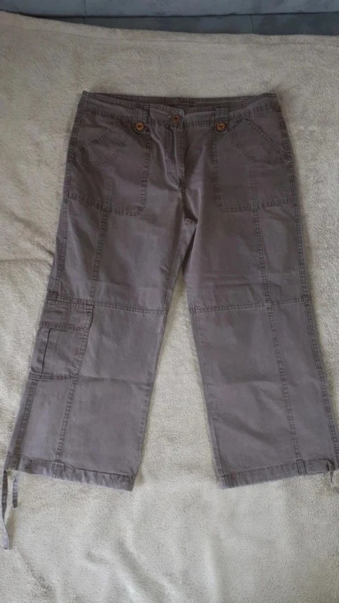 Pantacourt femme taupe ID'EST
38/40