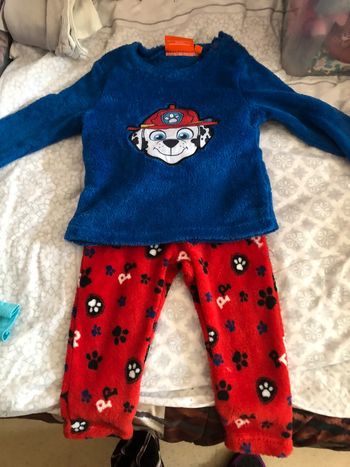 Pyjama polaire paw patrol 18 mois