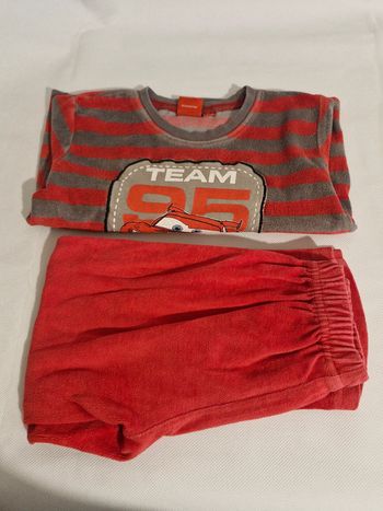 Pyjama 2 pièces 3 ans 94 cm Disney Cars Tissaia