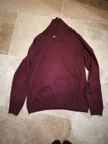 Pull bordeaux