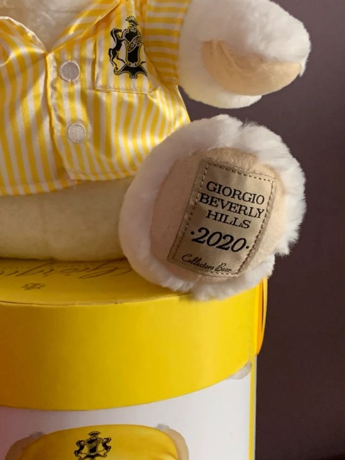 Ourson Giorgio Beverly Hills Année 2020 avec sa boite - photo numéro 2