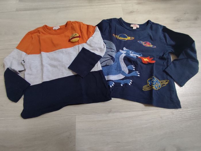 2 tee shirt manches longues