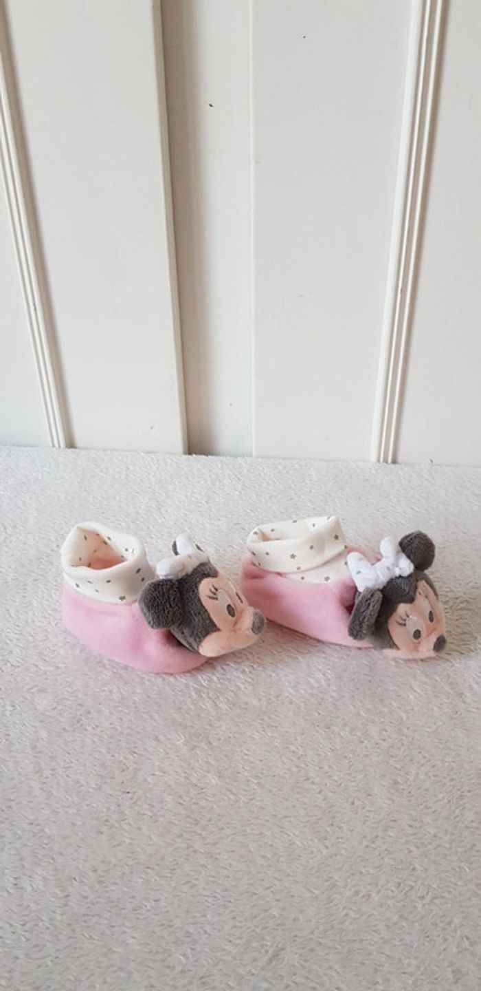 Chaussons naissance minnie Disney - photo numéro 3