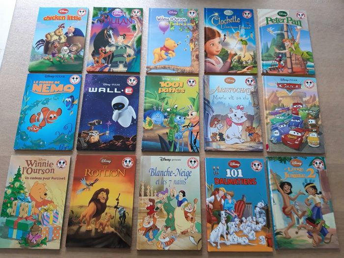 Lot n°1: 15 livres Disney neufs