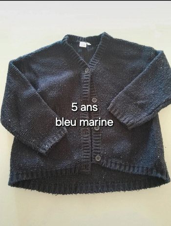 Gilet fille 5 ans