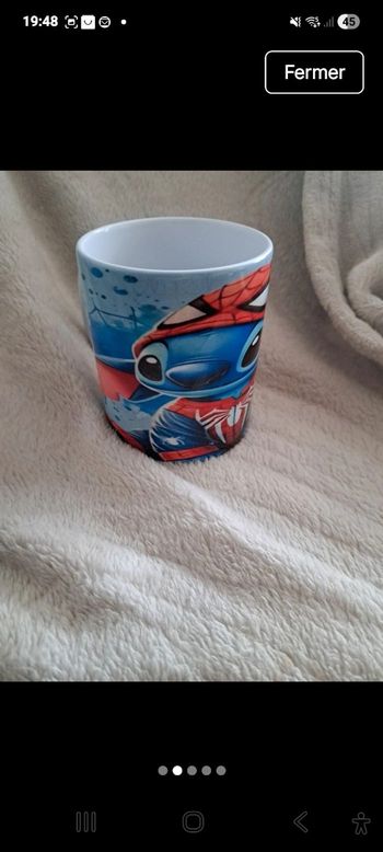 Tasse stich 