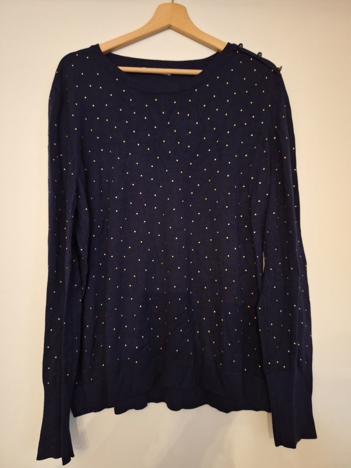 Pull camaïeu coton