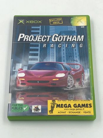 Jeu vidéo Project Gotham Racing sur console Xbox