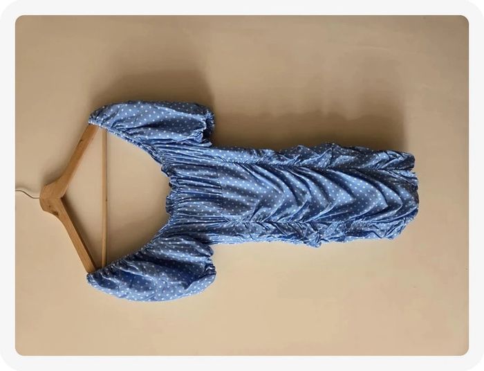 robe mini Zara bleu taille S - photo numéro 2