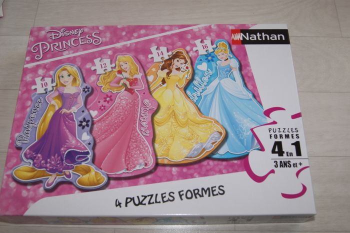 4 puzzles formes Nathan