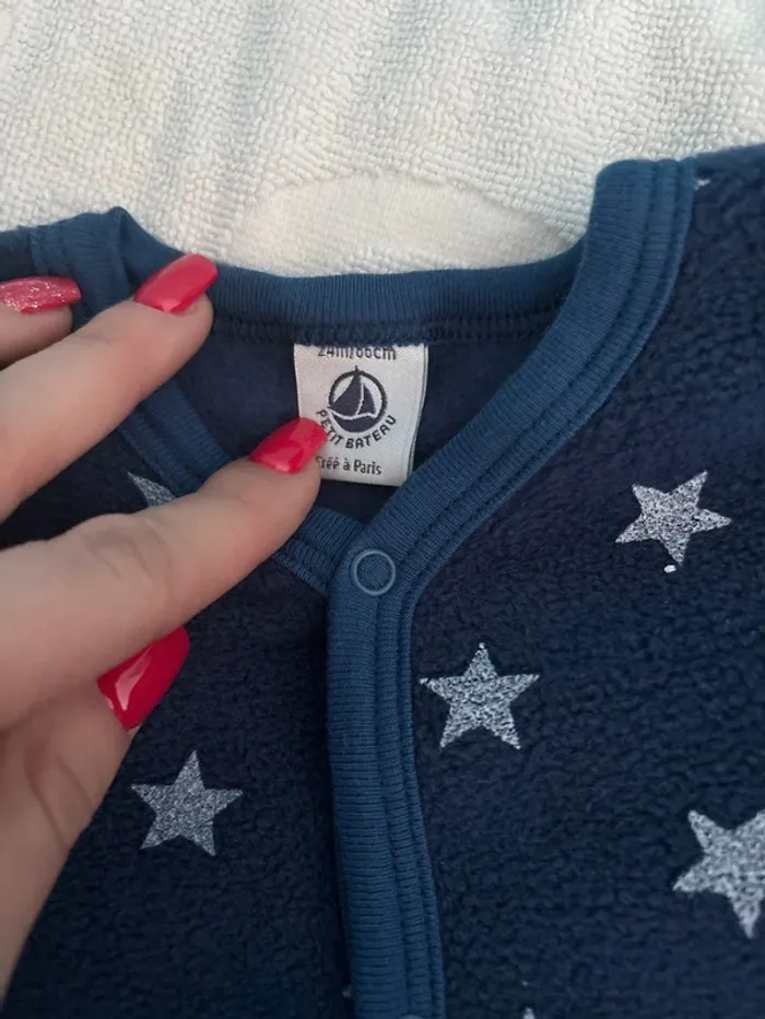 Pyjama polaire petit bateau - photo numéro 2