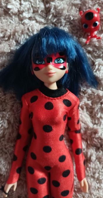 Lot de 2 poupées Miraculous Lady Bug et Rena Rouge