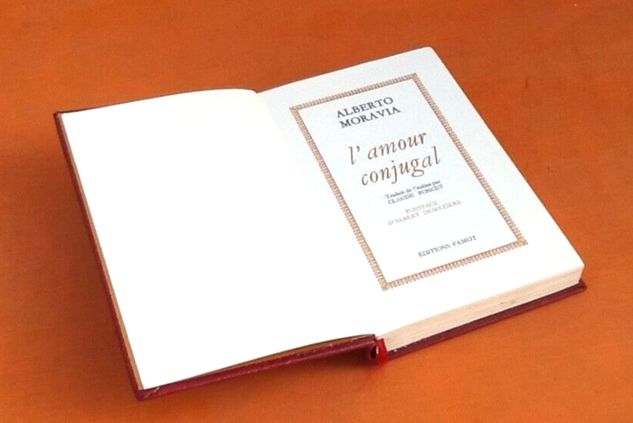 Alberto Moravia L' amour conjugal (1974) - photo numéro 2