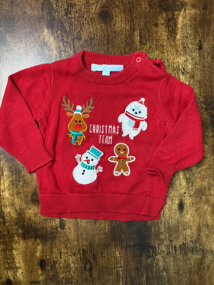 Pull Noël 6m