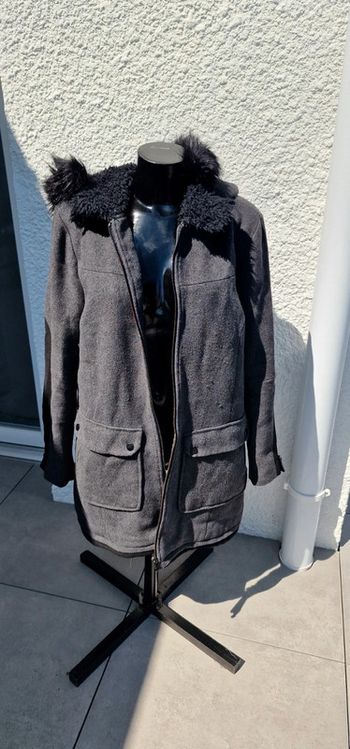 Manteau gris Bréal 46