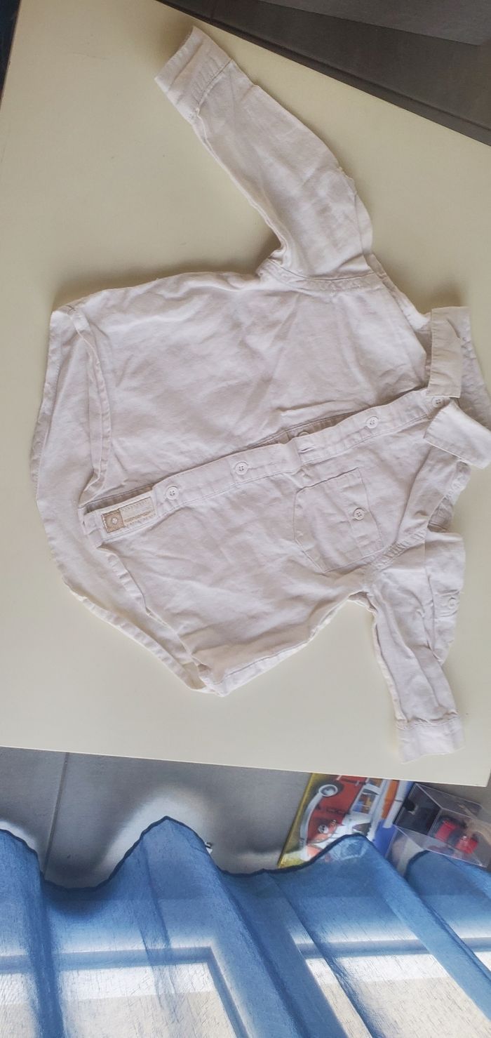 Lot de 5 chemises + gilet habillé 18 mois - photo numéro 6