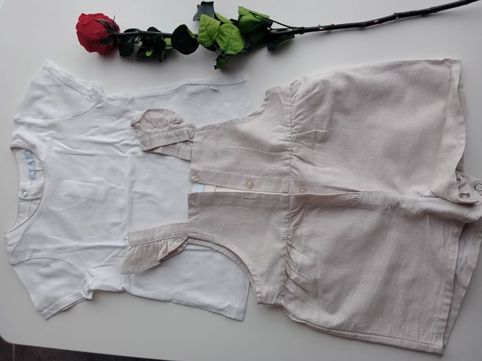 Magnifique ensemble blanc et doré 3 ans - photo numéro 5