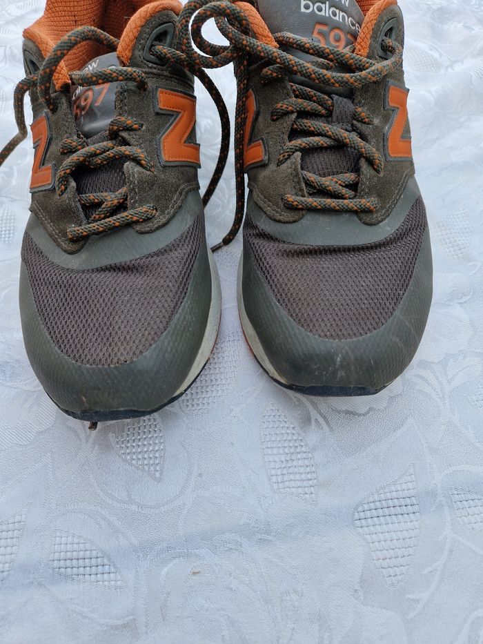 Baskets kaki orange homme New balance - photo numéro 2