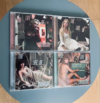 Bundle 4 CD Taylor Swift Life of a Showgirl Limited Édition