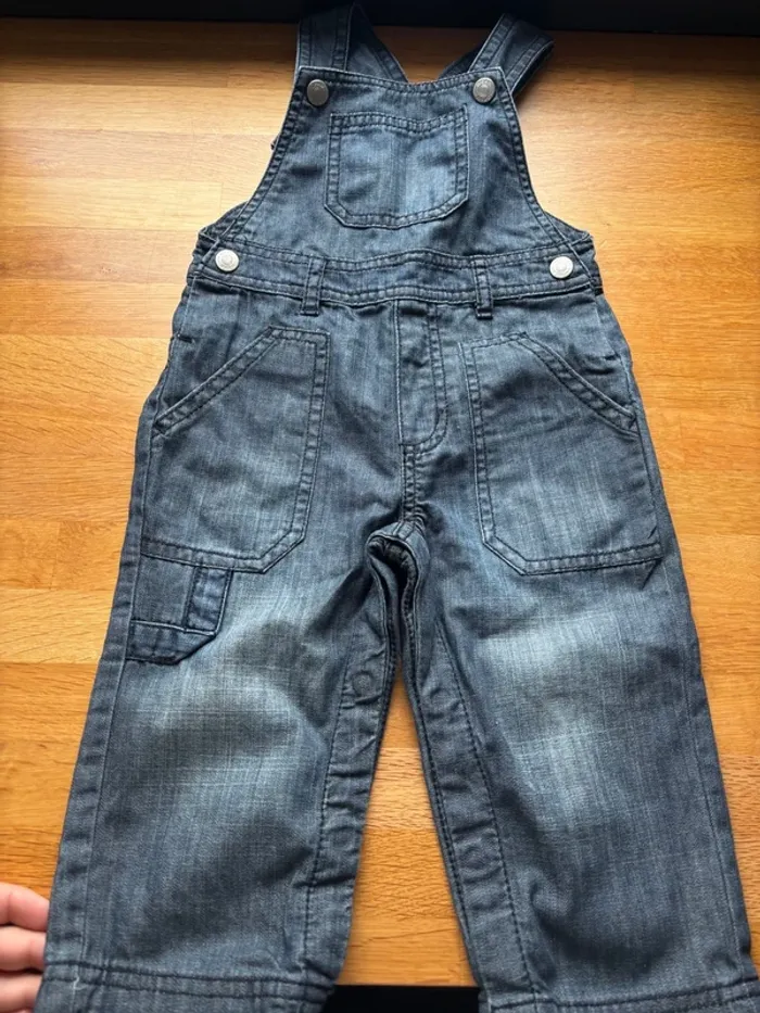 Salopette jean Dpam 18 mois garçon